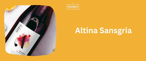 Altina Sansgria - Best Non Alcoholic Red Wine in 2024