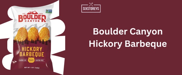 Boulder Canyon Hickory Barbeque - Best BBQ Chips Brand of 2024
