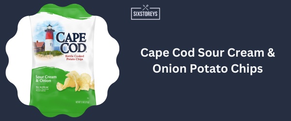 Cape Cod Sour Cream & Onion Potato Chips - Best Sour Cream And Onion Chips