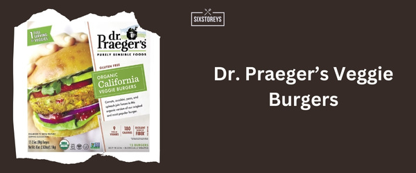 Dr. Praeger’s Veggie Burgers - Best Frozen Burger Brand 2024