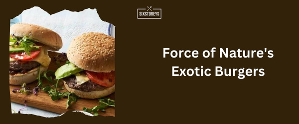 Force of Nature's Exotic Burgers - Best Frozen Burger Brand 2024