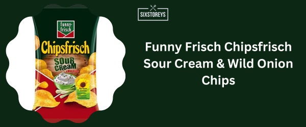 Funny Frisch Chipsfrisch Sour Cream & Wild Onion Chips - Best Sour Cream And Onion Chips