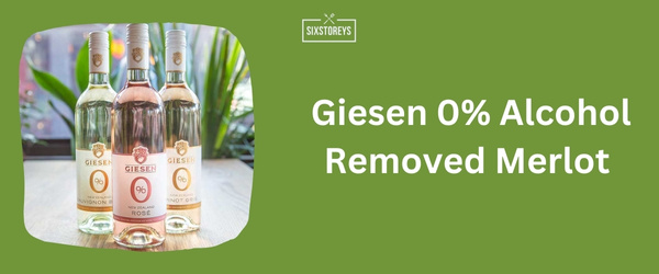 Giesen 0% Alcohol Removed Merlot - Best Non Alcoholic Red Wine in 2024