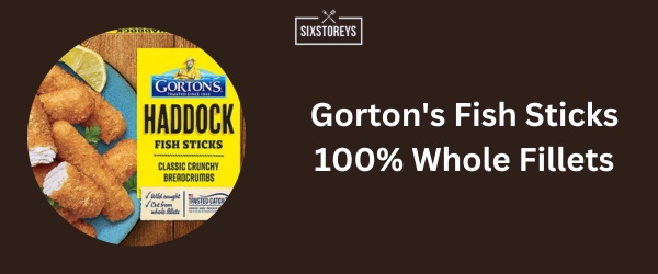 Gorton's Fish Sticks 100% Whole Fillets - Best Frozen Fish Stick in 2024