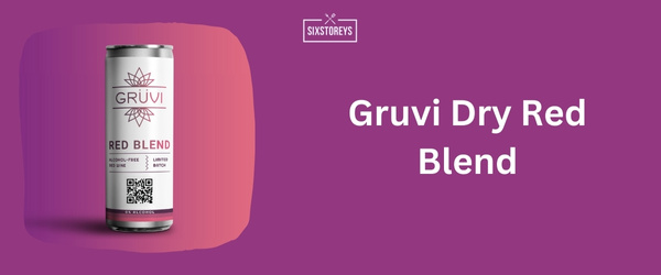 Gruvi Dry Red Blend - Best Non Alcoholic Red Wine in 2024