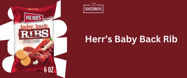 Herr’s Baby Back Rib - Best BBQ Chips Brand of 2024