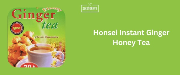 Honsei Instant Ginger Honey Tea - Best Ginger Tea