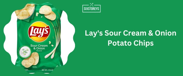Lay's Sour Cream & Onion Potato Chips - Best Sour Cream And Onion Chips