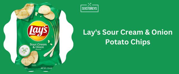 Lay's Sour Cream & Onion Potato Chips - Best Sour Cream And Onion Chips