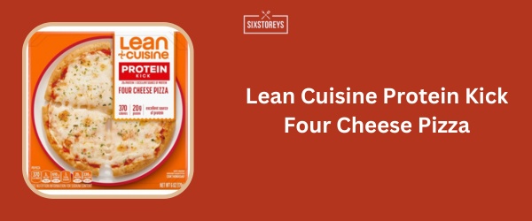 Lean Cuisine Protein Kick Four Cheese Pizza - Best High Protein Frozen Meal of 2024
