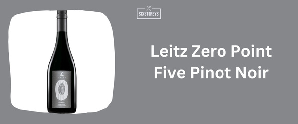 Leitz Zero Point Five Pinot Noir - Best Non Alcoholic Red Wine in 2024
