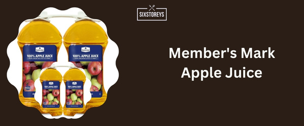 Member's Mark Apple Juice - Best Apple Juice Brand