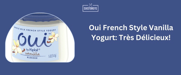 Oui French Style Vanilla Yogurt - Best Vanilla Yogurt Brand