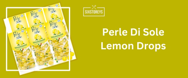 Perle Di Sole Lemon Drops - Best Hard Candy Brand 2024