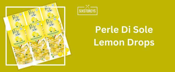 Perle Di Sole Lemon Drops - Best Hard Candy Brand 2025
