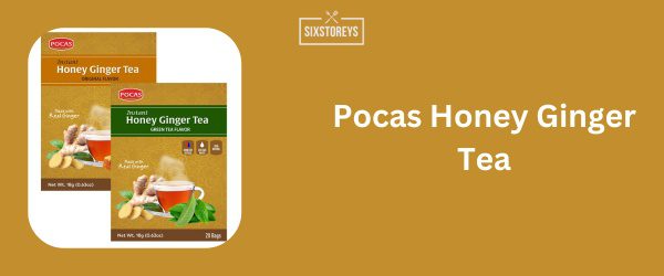 Pocas Honey Ginger Tea - Best Ginger Tea