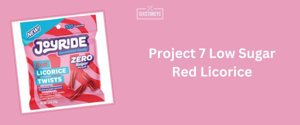 Project 7 Low Sugar Red Licorice - Best Sugar-Free Candy of 2025