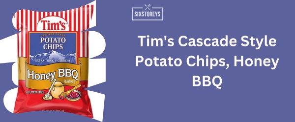 Tim's Cascade Style Potato Chips, Honey BBQ - Best BBQ Chips Brand of 2024