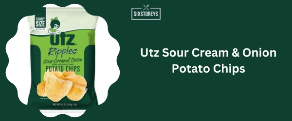 Utz Sour Cream & Onion Potato Chips - Best Sour Cream And Onion Chips