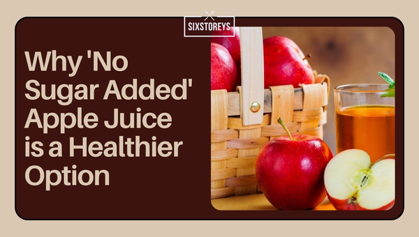 Why 'No Sugar Added' Apple Juice is a Healthier Option?