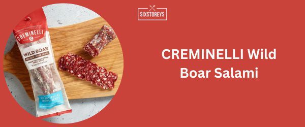 CREMINELLI Wild Boar Salami - Best Pepperoni Brand for Pizza in 2025