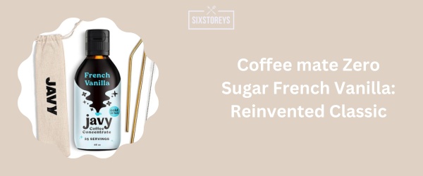 Coffee mate Zero Sugar French Vanilla - Best Sugar Free Coffee Creamer of 2024