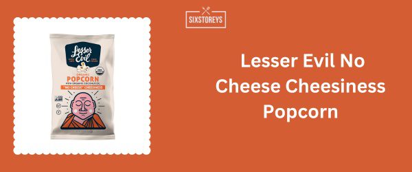 Lesser Evil No Cheese Cheesiness Popcorn - Best Bagged Popcorn Brand of 2025