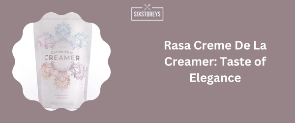 Rasa Creme De La Creamer - Best Sugar Free Coffee Creamer of 2024