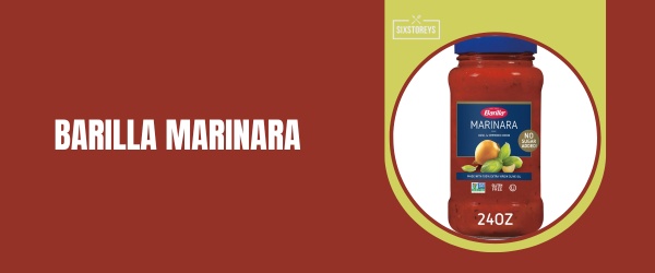 Barilla Marinara - Best Jarred Marinara Sauces of 2024