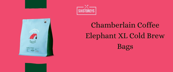 Chamberlain Coffee Elephant XL Cold Brew Bags - Best Cold Brew Coffee to Drink in 2024