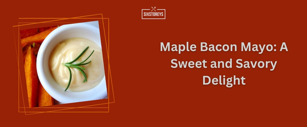 Maple Bacon Mayo - Best Dipping Sauce For Sweet Potato Fries (2024)