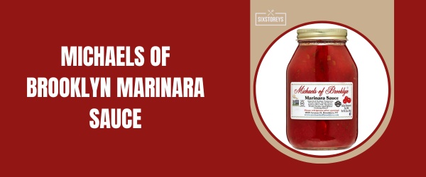 Michaels of Brooklyn Marinara Sauce - Best Jarred Marinara Sauces of 2024