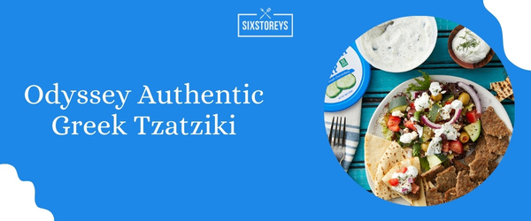 Odyssey Authentic Greek Tzatziki - Best Store-Bought Tzatziki Sauce Brand of 2024