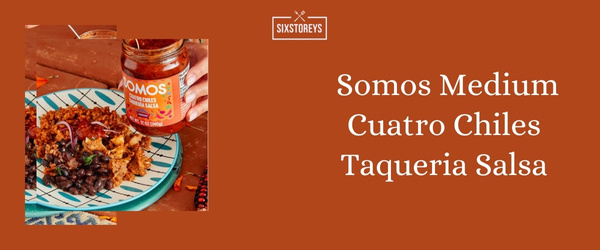Somos Medium Cuatro Chiles Taqueria Salsa - Best Store Bought Salsa of 2024