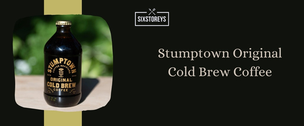 Stumptown Original Cold Brew Coffee - Best Cold Brew Coffee to Drink in 2024