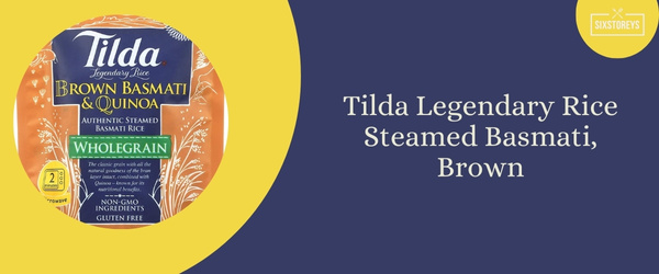 Tilda Legendary Rice Steamed Basmati, Brown - Best Brown Rice Brand in 2024