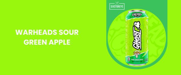 Warheads Sour Green Apple - Best Ghost Energy Drink Flavor of 2025