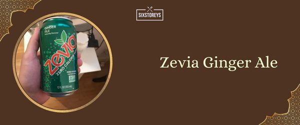 Zevia Ginger Ale - Best Ginger Ale (2025)