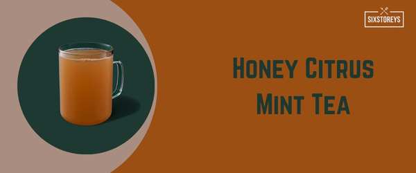 Honey Citrus Mint Tea - Best Hot Drink at Starbucks in 2024