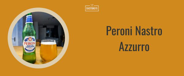 Peroni Nastro Azzurro - Best Lager Beer Brand of 2025