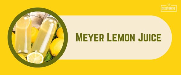 Meyer Lemon Juice