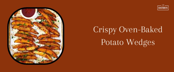 Crispy Oven Baked Potato Wedges