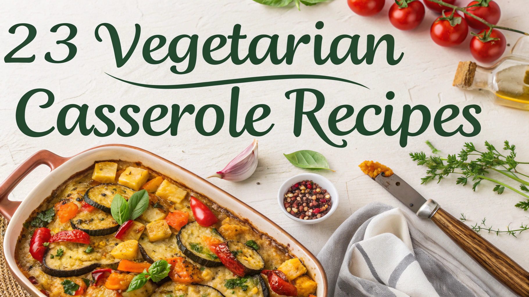 23 Vegetarian Casserole Recipes That Everyone Will Love