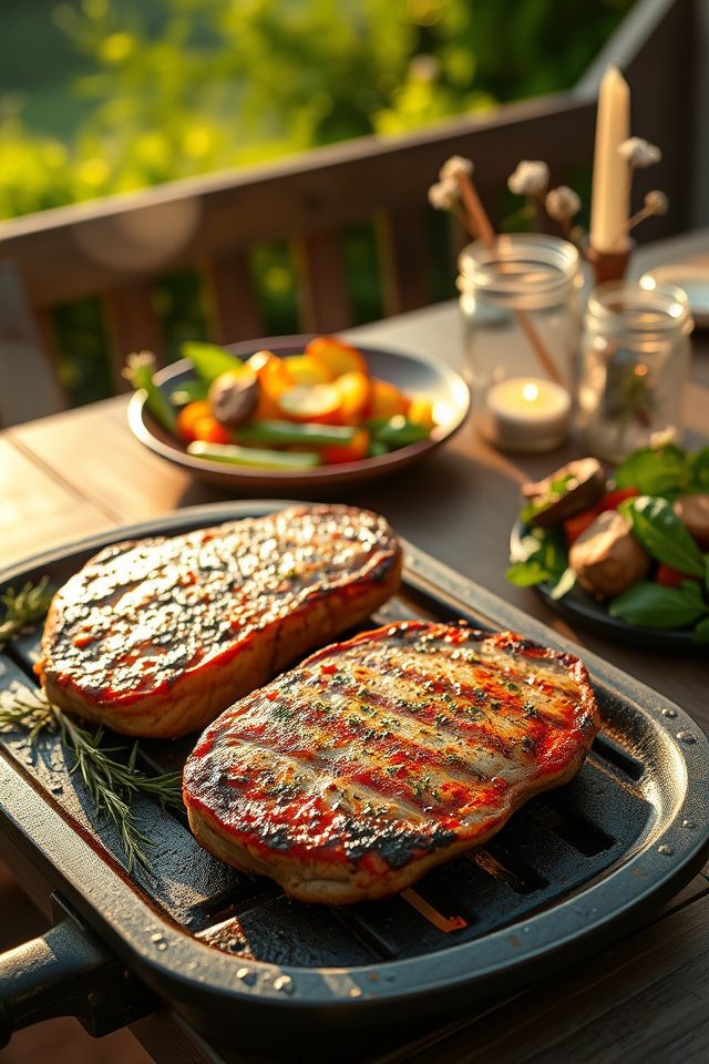grilled herbed meat delight