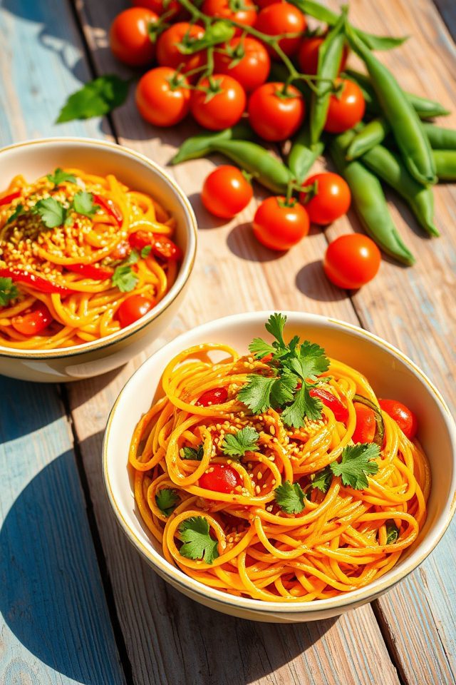 quick customizable summer noodles