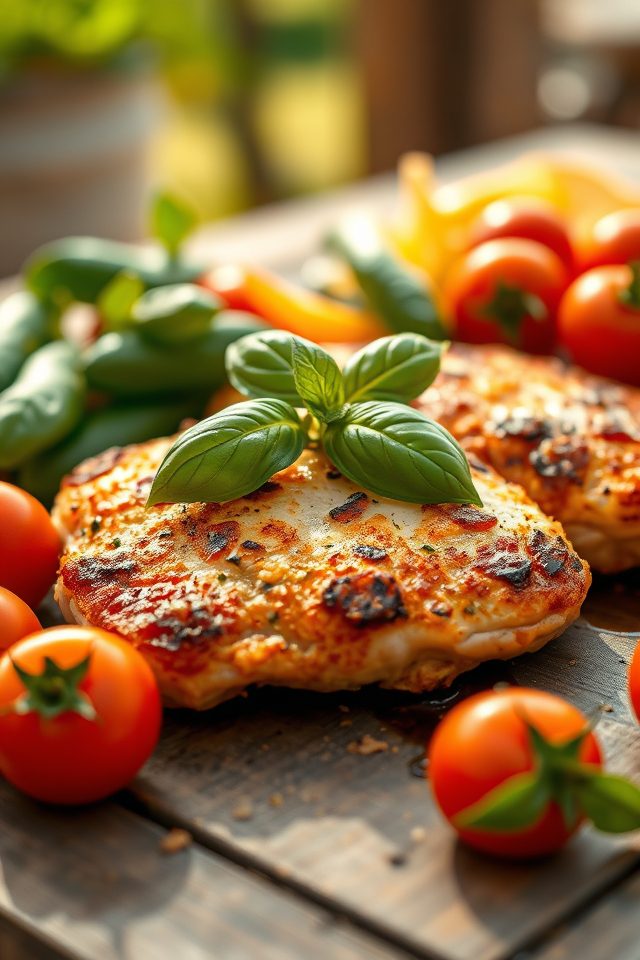 quick juicy summer chicken