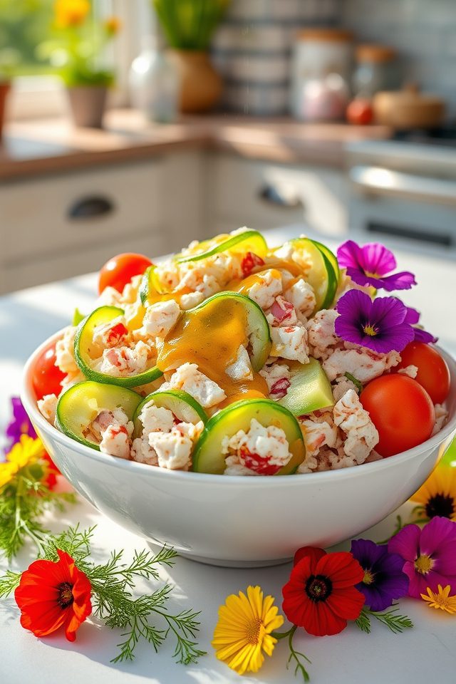 refreshing crab salad recipe