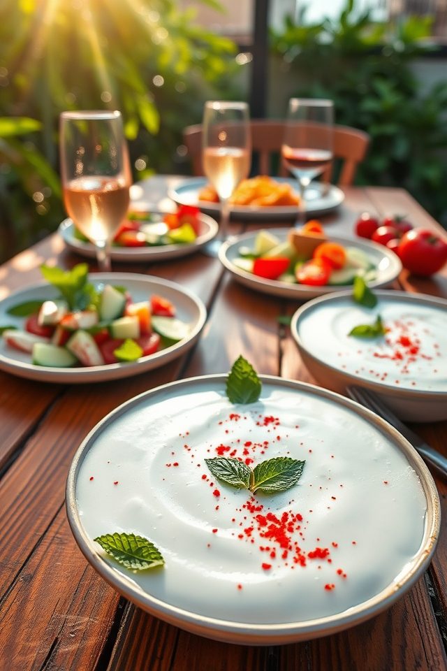 revitalizing yogurt vegetable salad