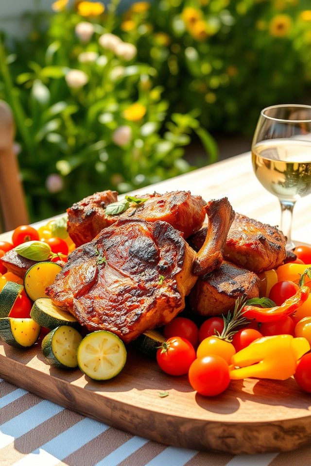 savory browned pork chunks