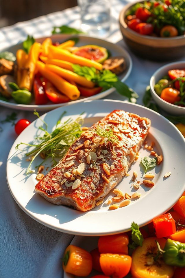 smoked trout summer salad
